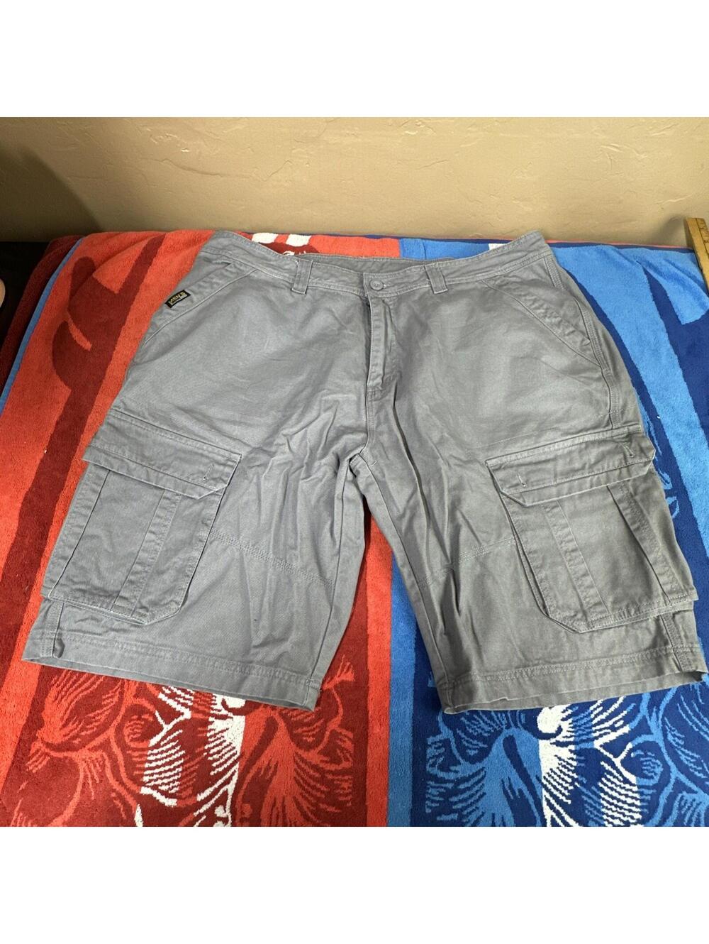 Dgruizhe Men’s Grey Cargo Shorts Size 38